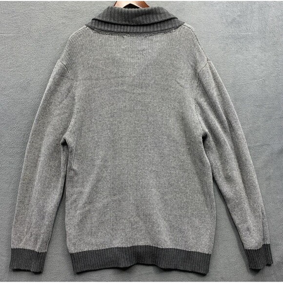 Urban Pipeline Mens Cardigan Authentic American Tradition Gray Grandpacore XXL - Picture 3 of 15